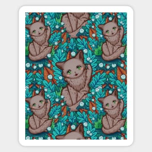 Kitty Final Boss Pattern Sticker
